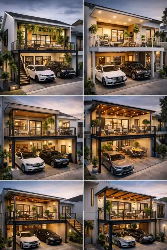 Mezannine Teras Rumah Keren di Senen